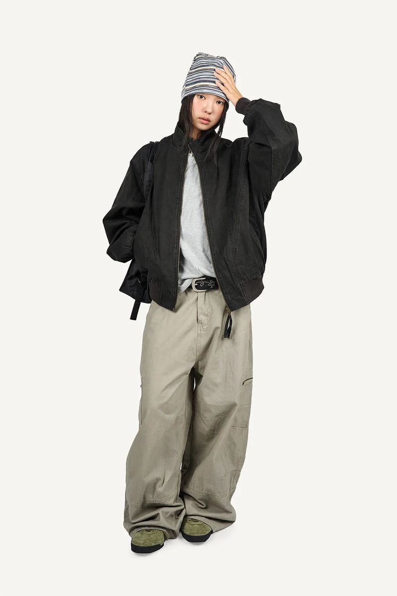 Incision Vintage Washed Cotton Jacket