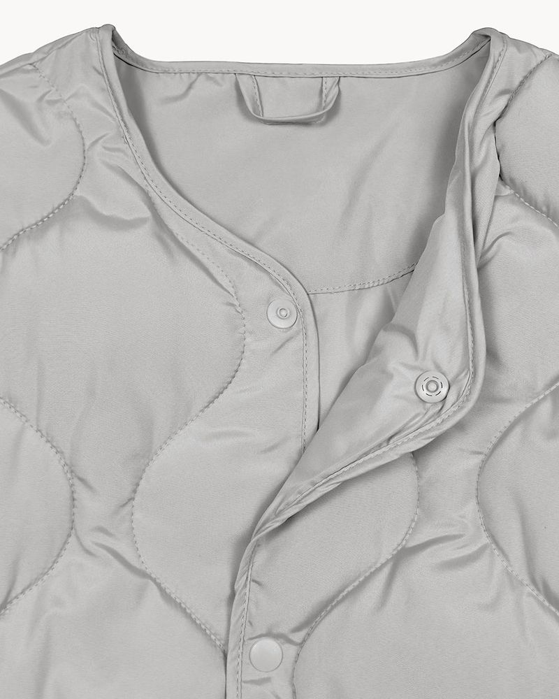 Wavon Quilted Padding Jumper