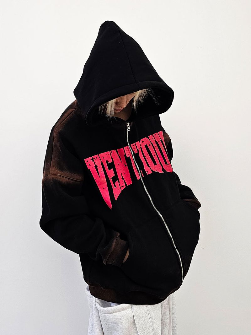 VENTIQUE VTQ Napping hooded zip-up 3colors