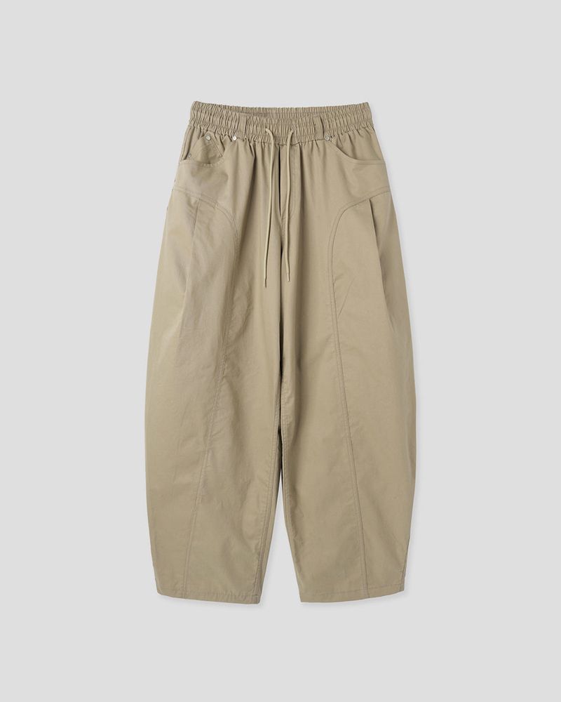 Traillin Cotton Seam One-Tuck Pants