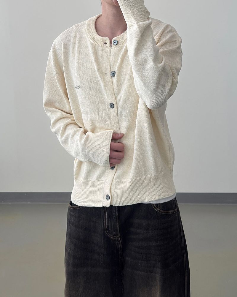 Brion Patch Knit Cardigan