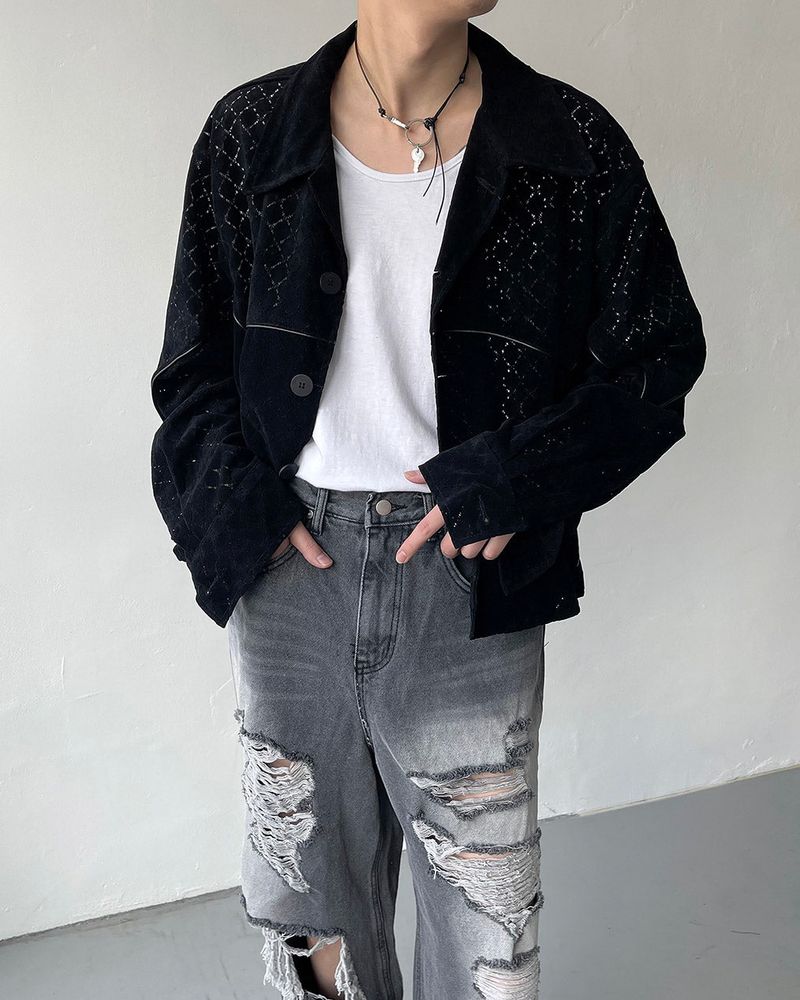 YM Olivia Punching Jacket (2 colors)
