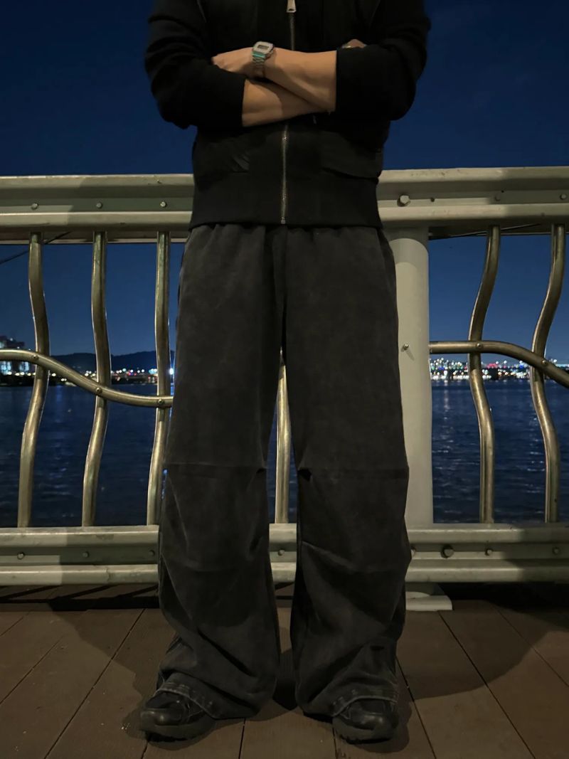 Vintage pigment track pants
