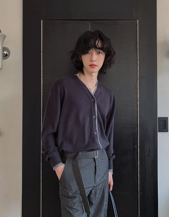 2PLAN（ツープラン）の「Mino color matching layered cardigan（Tops）」