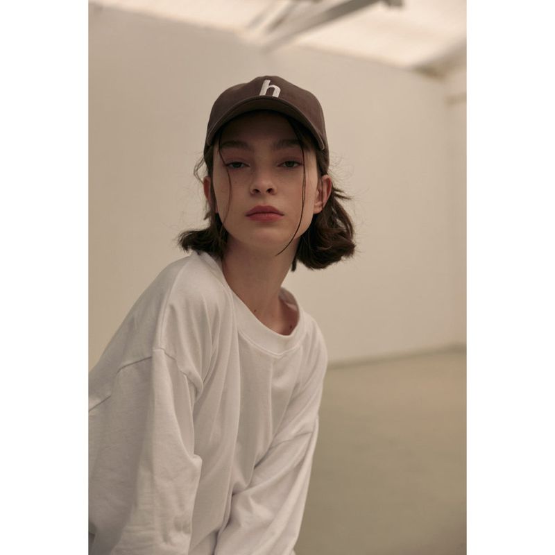 H Logo Ball-Cap (Brown)