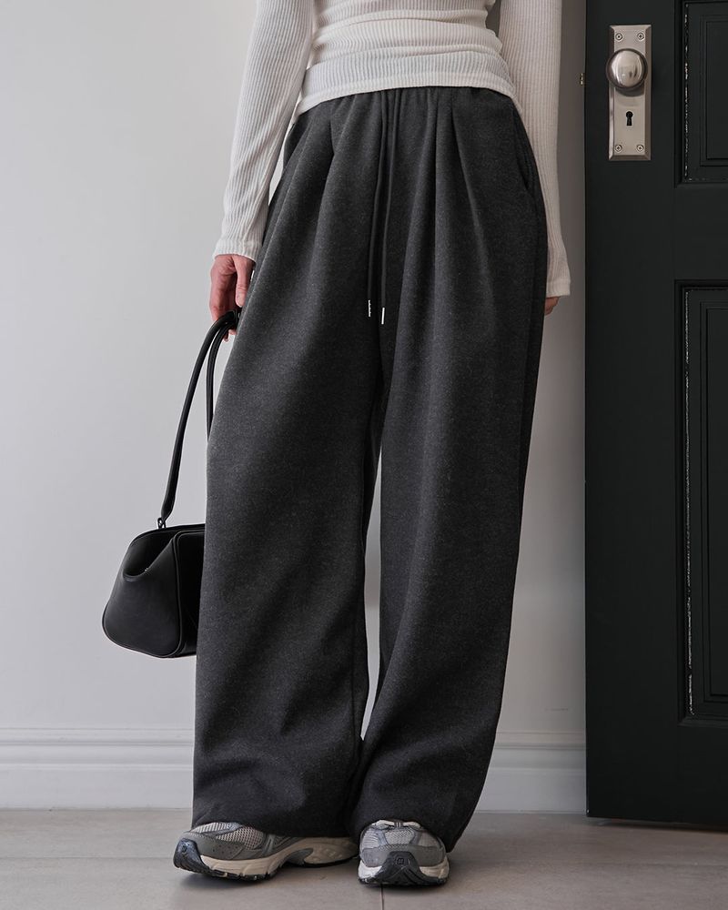 Linton pintuck banding pants