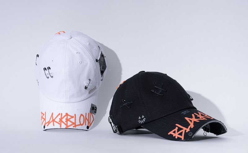 BBD No Sympathy Hidden Patch Graffiti Logo Cap (Black)
