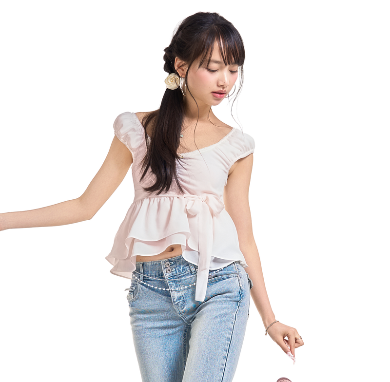 DREAM GIRL BLOUSE [WHITE]