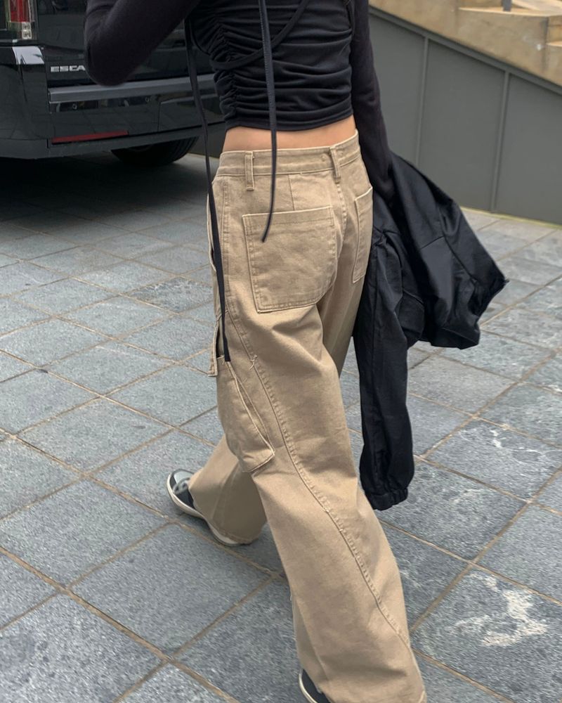 (Unisex) Oval cargo pants