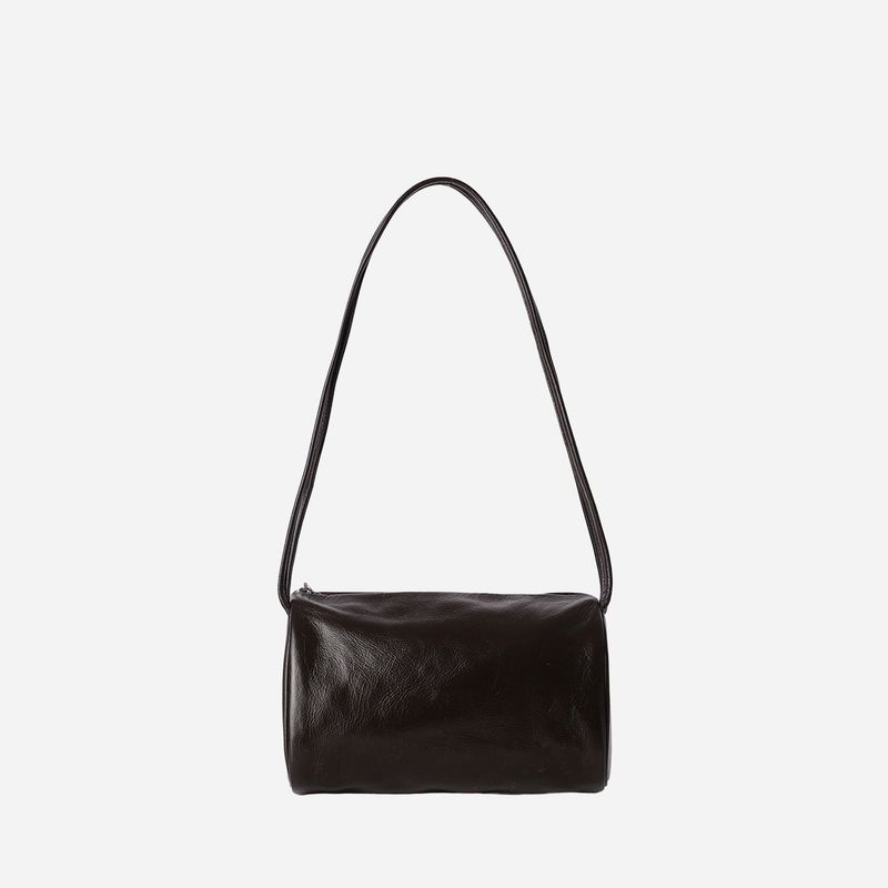 CYLINDER MINI BAG CHOCO