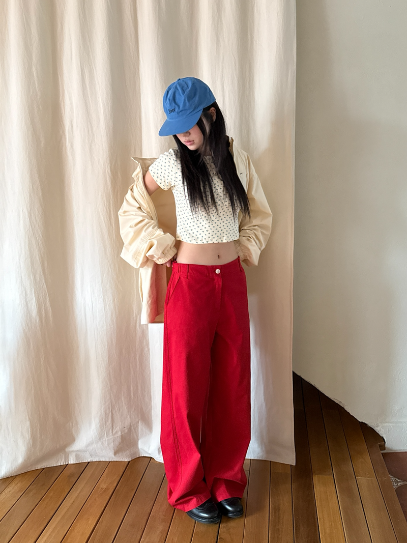 another language(アナザーランゲージ)の「pop cotton pants (Pants)」