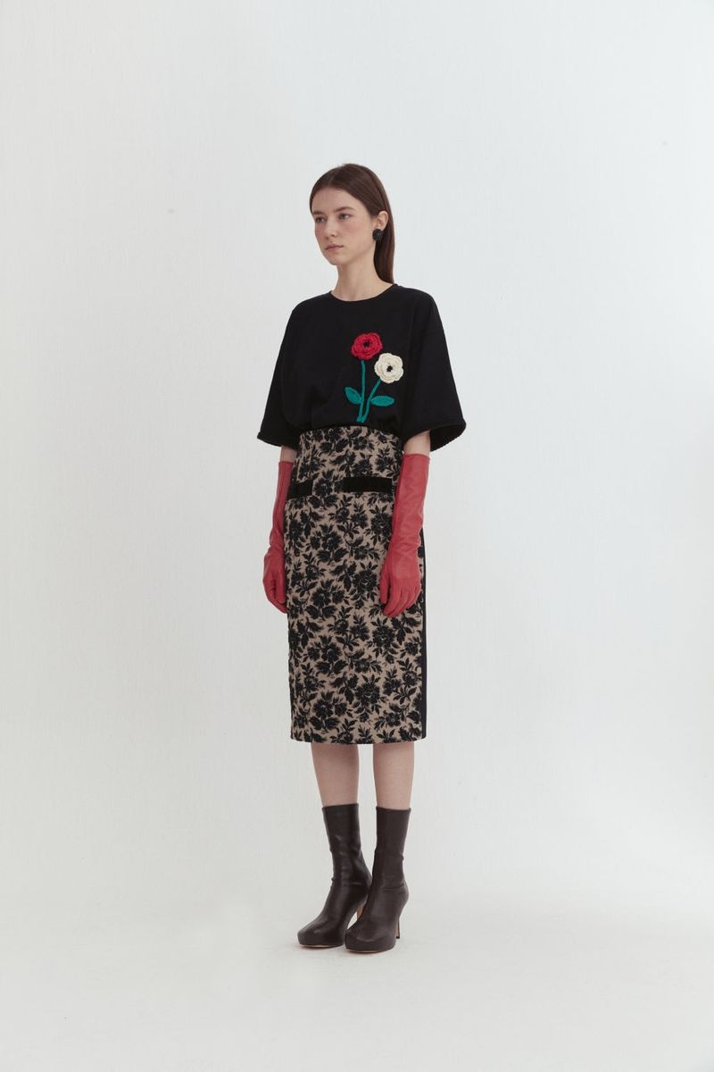 High waist skirt