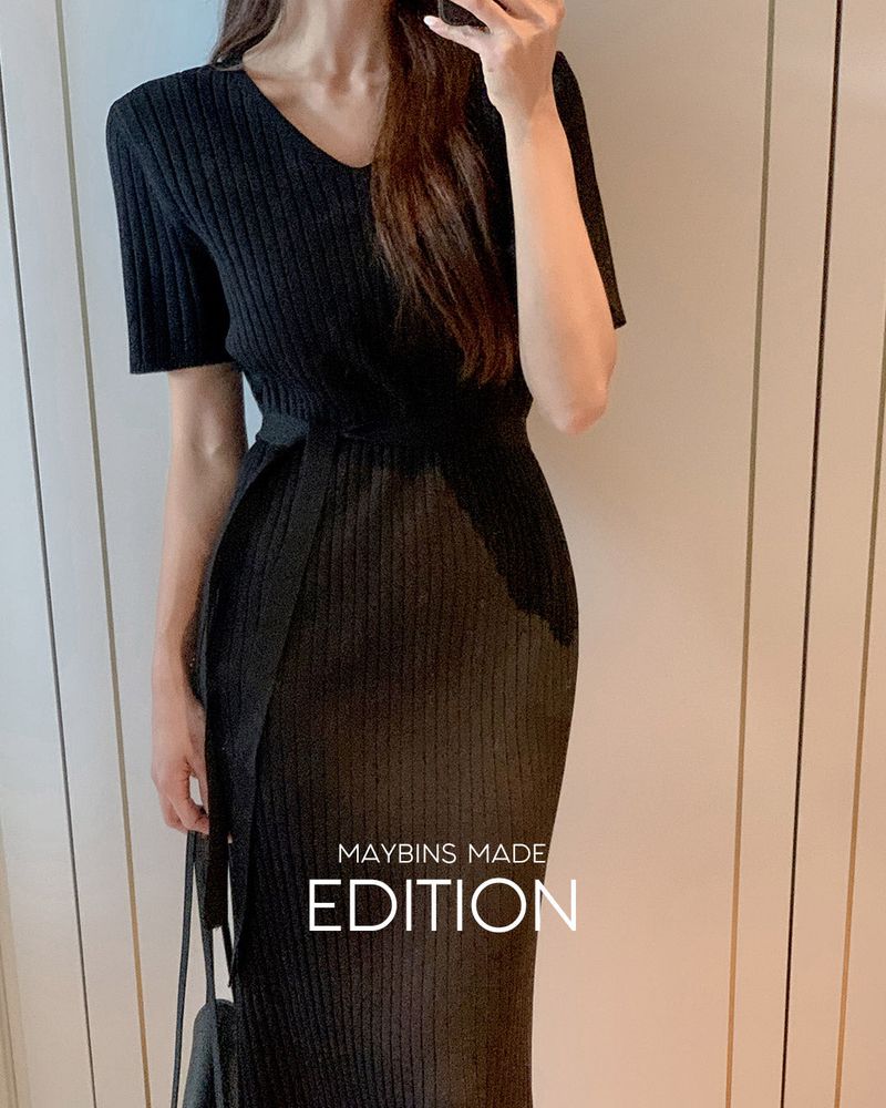 MADE. Nico knit long dress