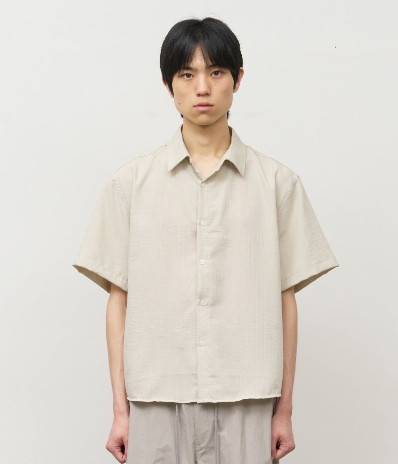 HIFIFNK(ハイファイファンク)の「Sheek Cropped Slab Shirt(Tops)」