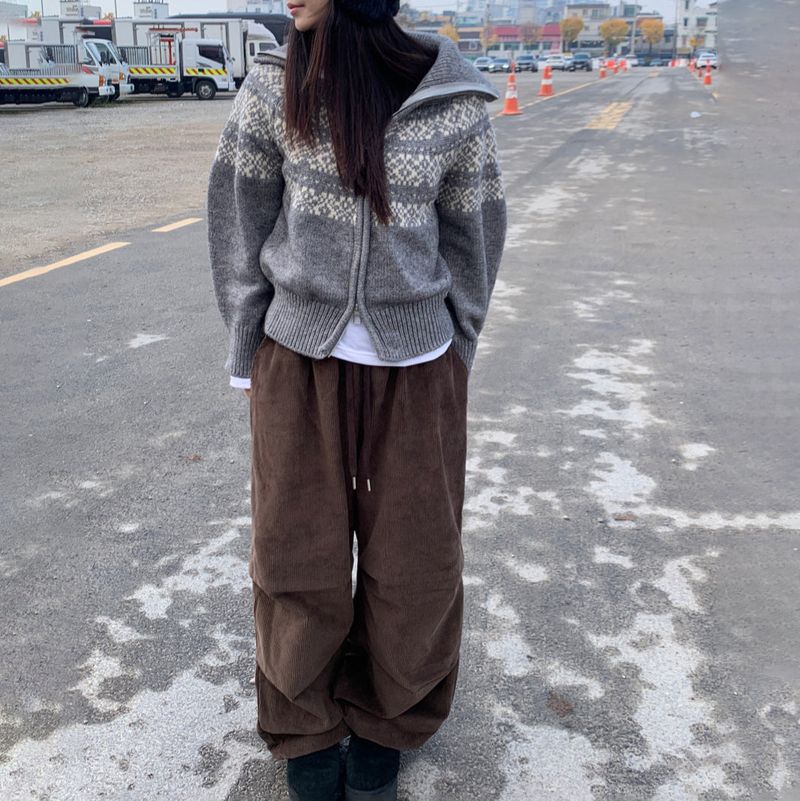 Nordic cardigan(4colors)