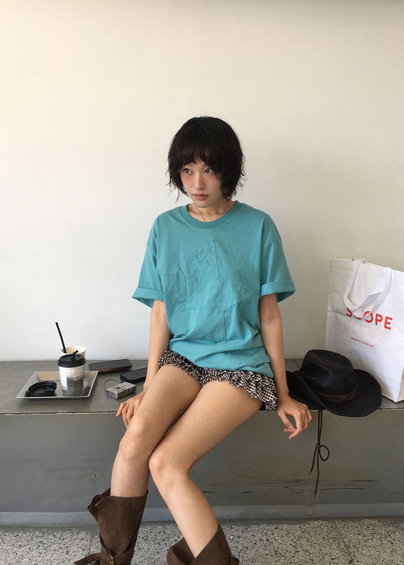 STAR WASHING TEE