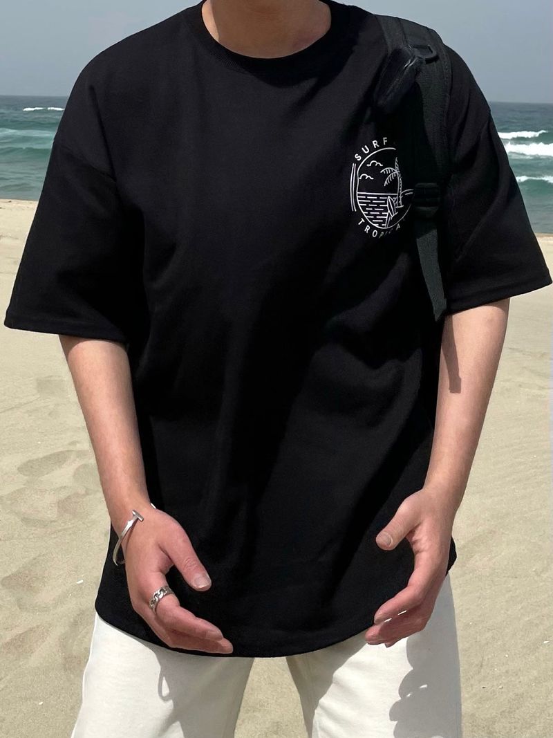 サマートラベルキャンピングTシャツ 