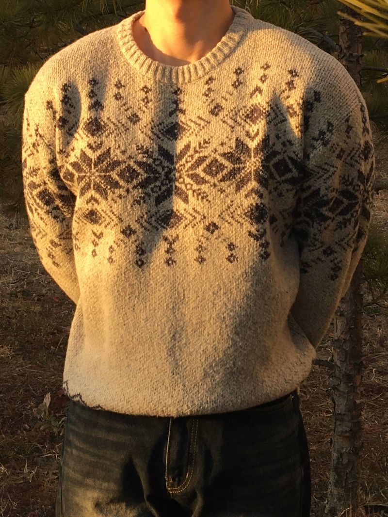 Mensfloor（メンズフロア）の「Nordic round knitwear（Tops）」