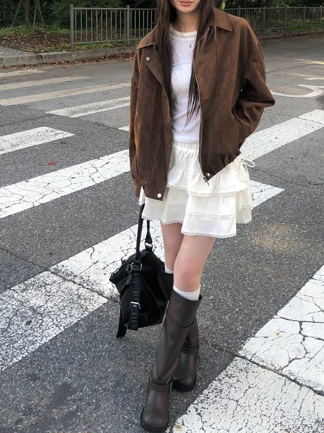 anyonemore（エニーワンモアー）の「Ronya Cotton Frill Ribbon Banding Skirt Pants（Skirts）」