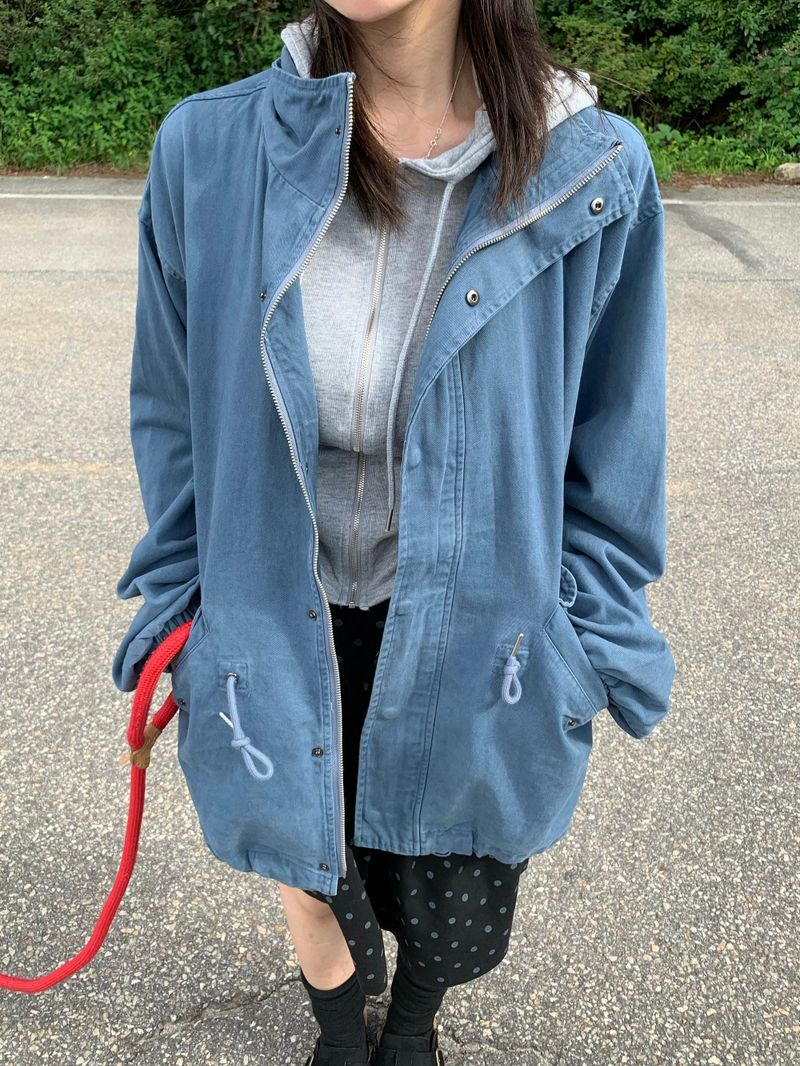 Vintage Washed Field Jacket Jumper (3c)