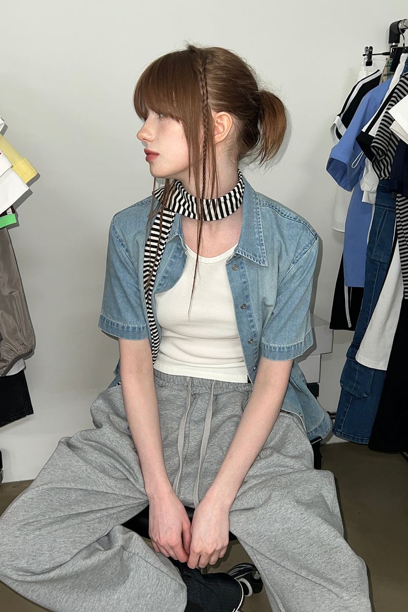DENIM SHIRTS (BLUE)