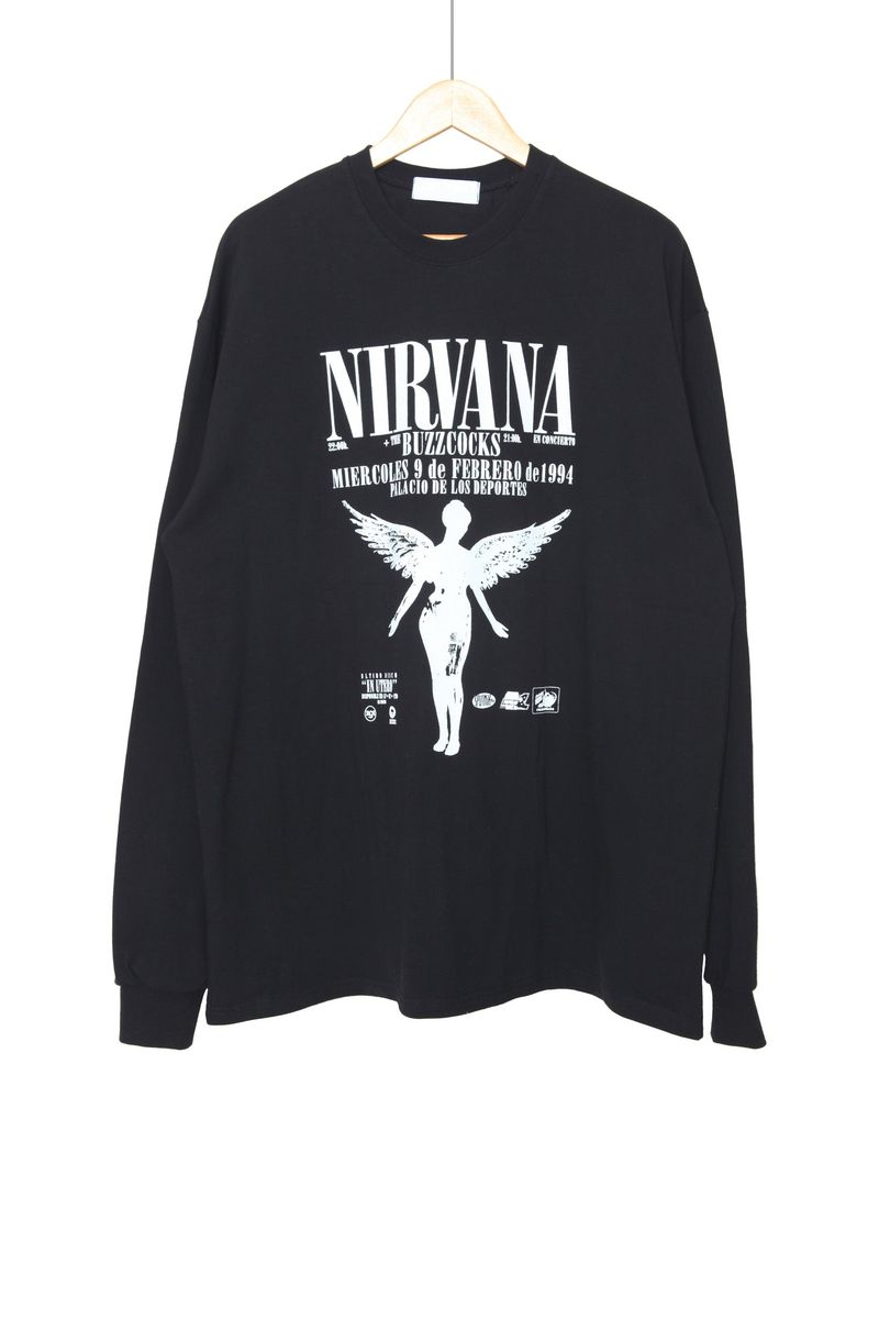 Nirvana Angel Long Over Sleeve T