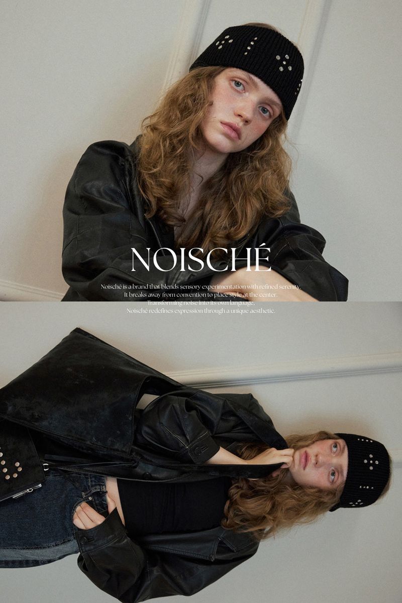 NOISCHE（ノイシ）の「MADE_ルミナスタッドヘアバンド / ブラック（ヘアアクセサリー）」