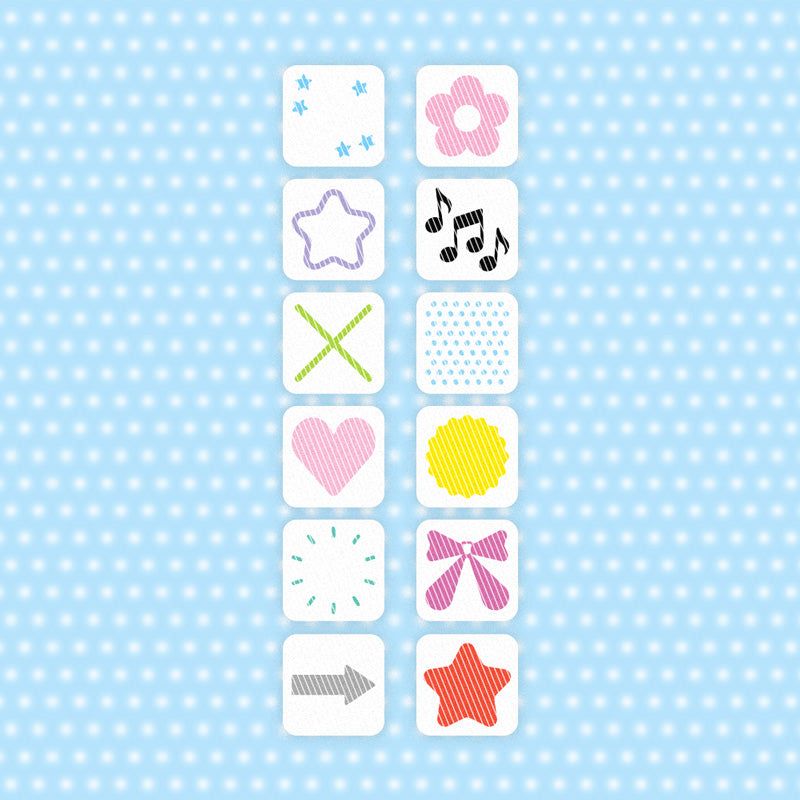 MUTOT（ムトット）の「デイリー＆マンスリープッシュスタンプ（雑貨/ステーショナリー）」