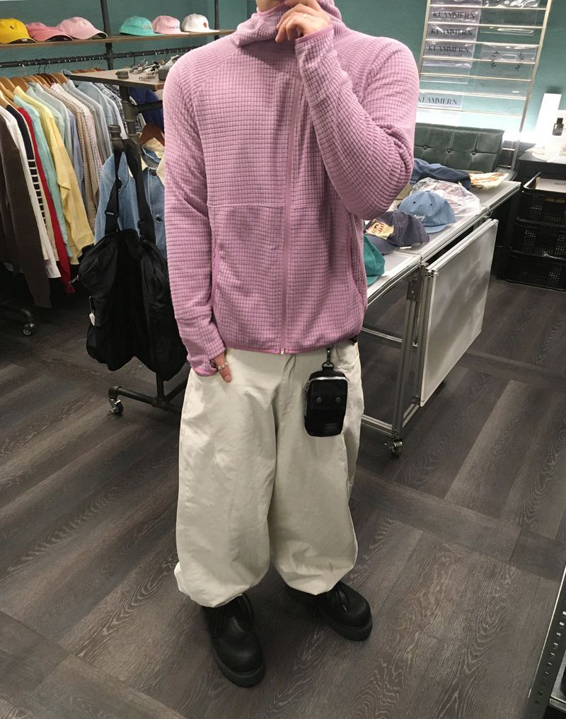 No.1594 G diagonal ZIP-UP (4color)