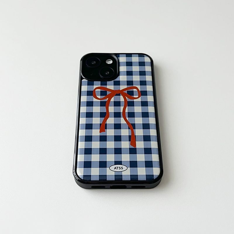 red ribbon epoxy bumper case