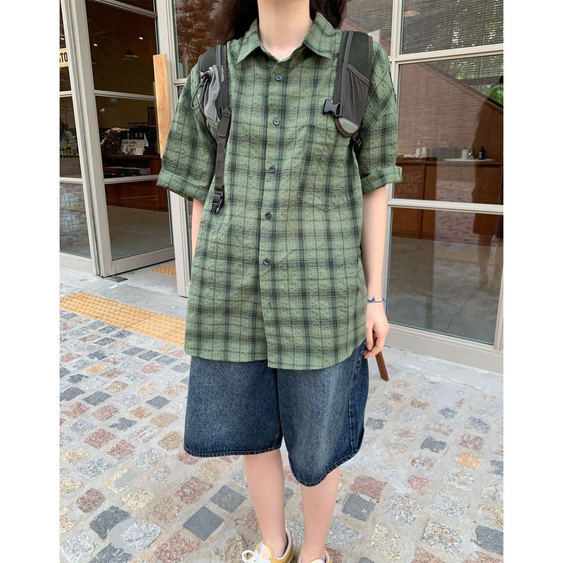riveted checkered shirt