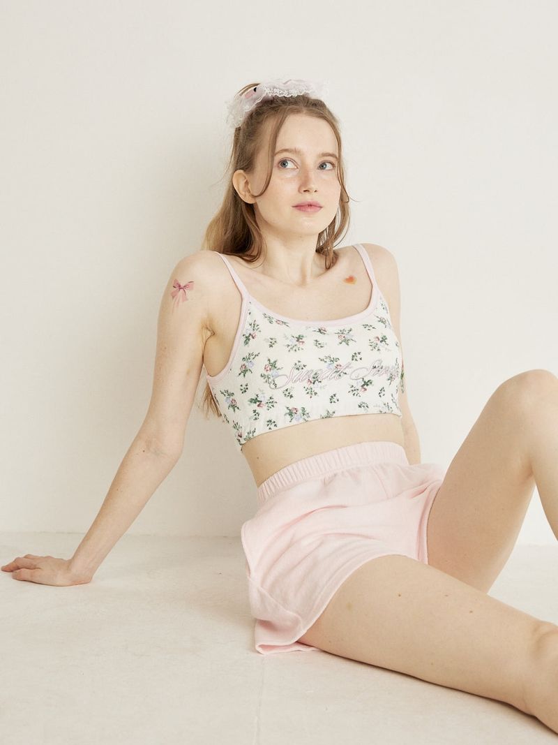 ICE CREAM TERRY SWIM SET - PINK