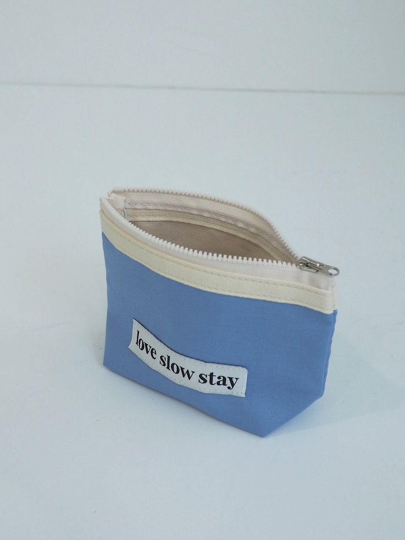 lss basic pouch (S size) _ blue