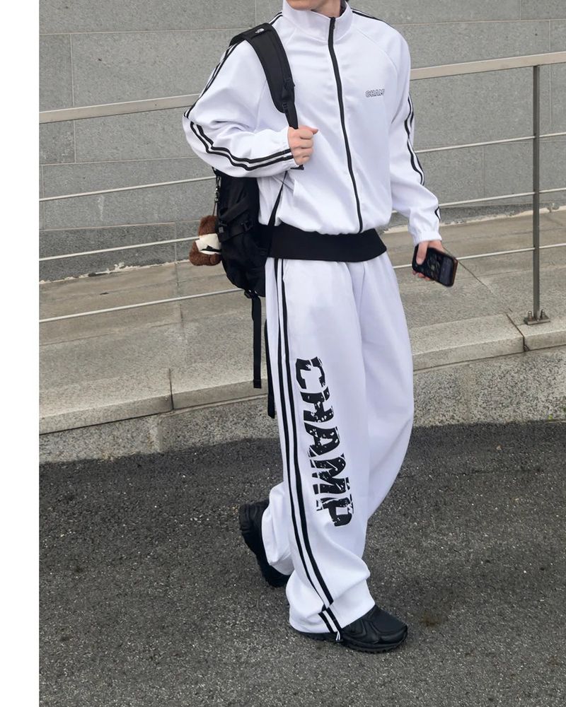 Verk Track Line Wide Pants
