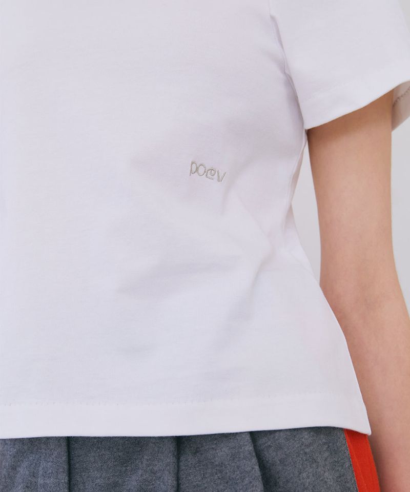 Poev Arched T-Shirt - White