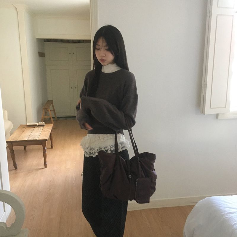 Posol Basic Short Round Knitwear