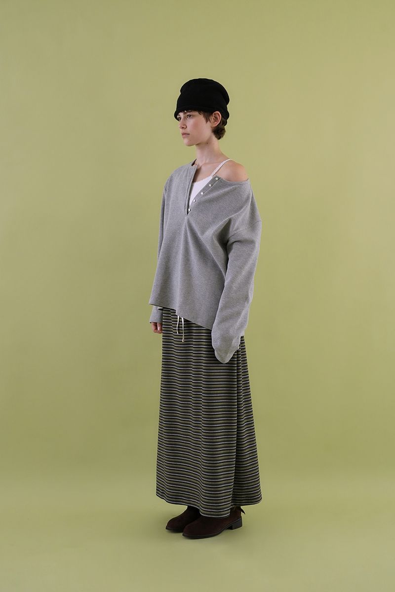 String long skirt_stripe