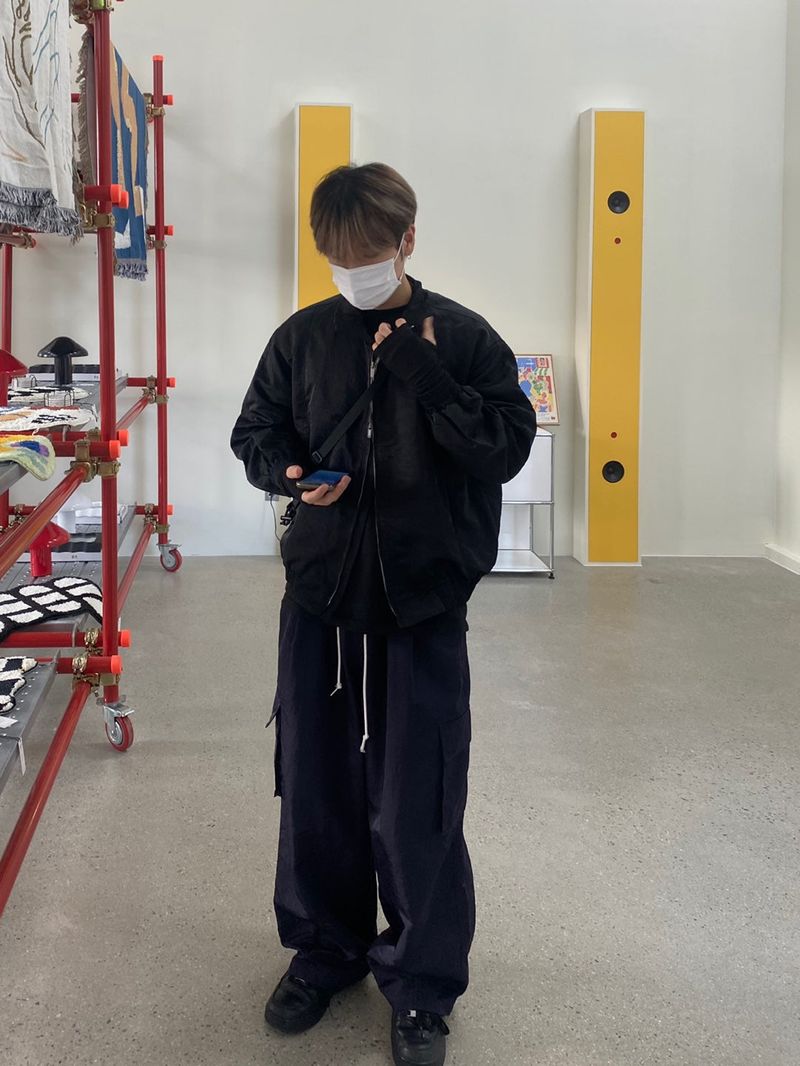 Dart Nylon Cargo Balloon Pants 2C