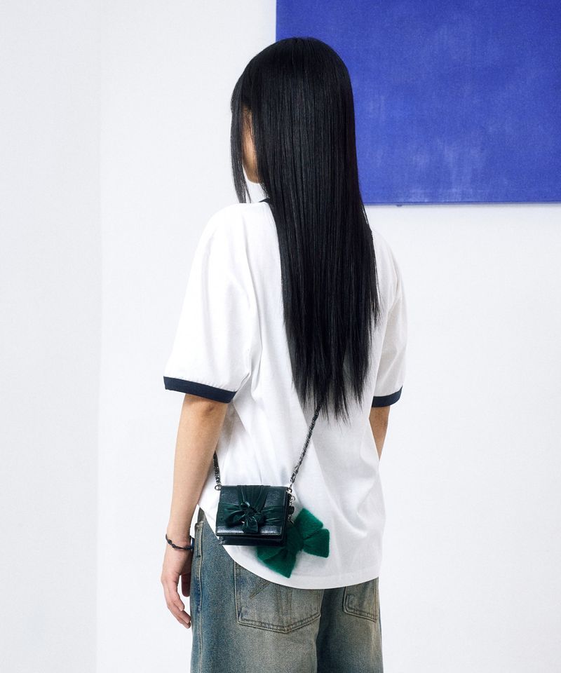 Knotted Wallet Bag (Real Leather-GN)