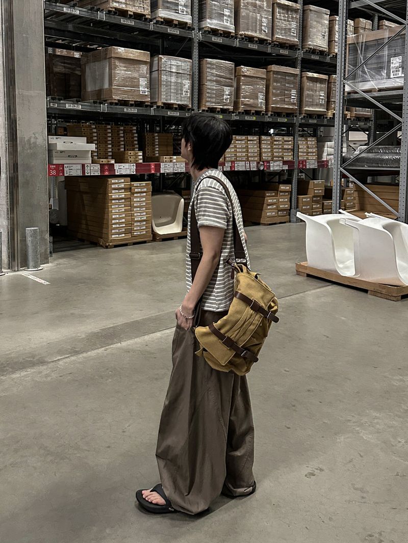 Neo Sand Dart Balloon Wide Pants