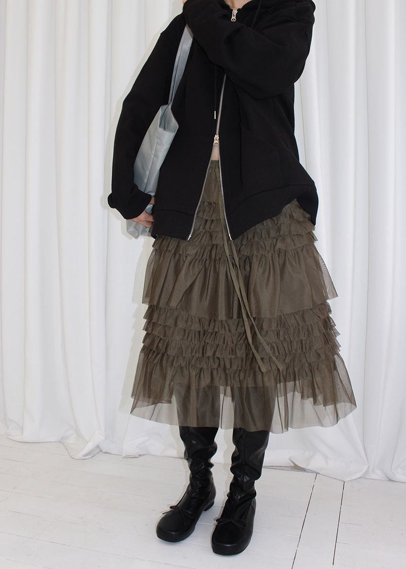CANCAN SHA MIDI SKIRT (3color)