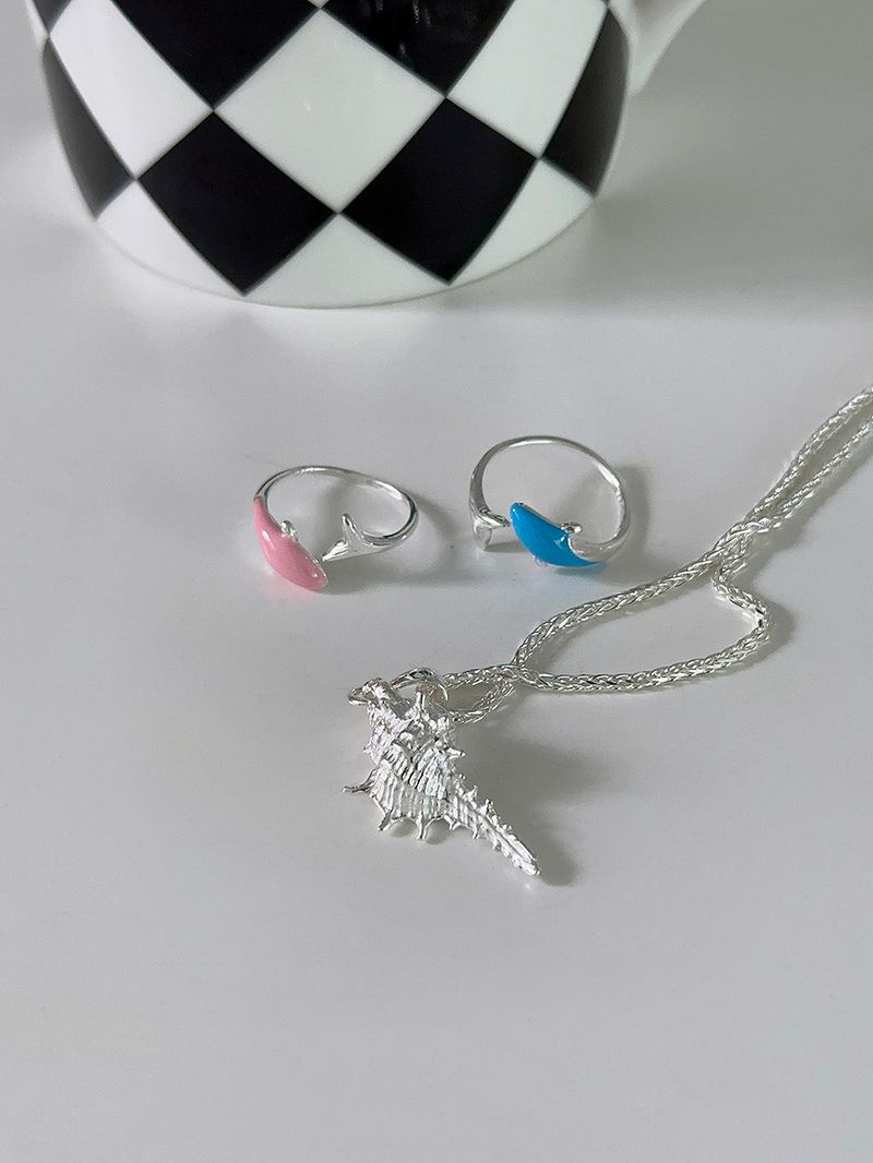 [925silver] Dolphin ring (2color)