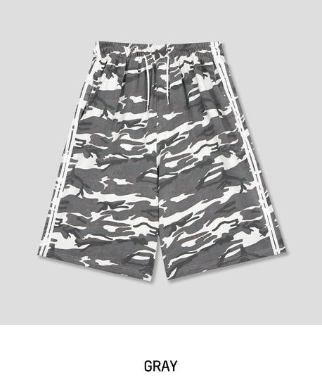 Free Camo Track Bermuda Pants