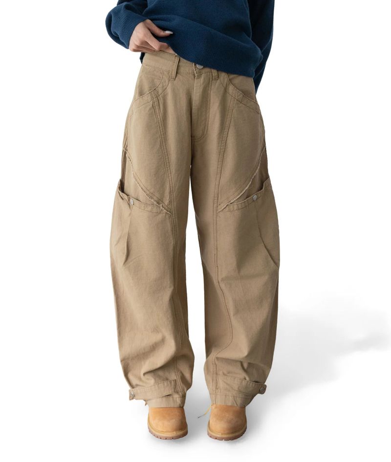 (unisex) Pallo Two-Way Curved Pants