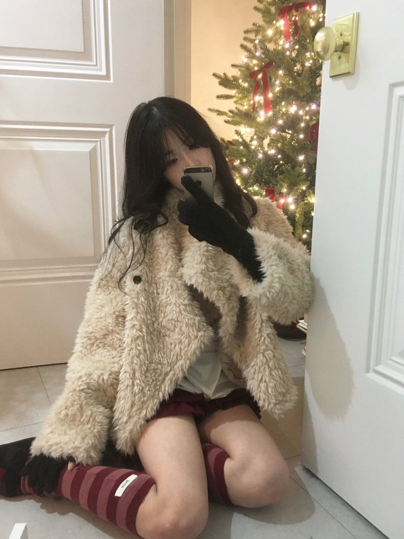 Unbalanced Mustang Fur Jacket