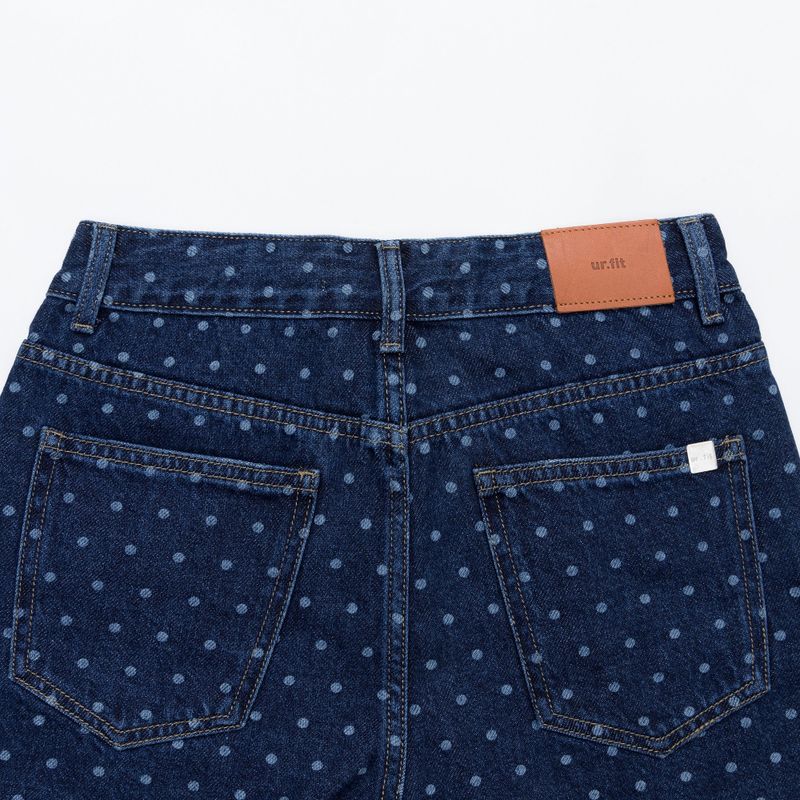 DARK BLUE DOT DENIM PANTS code 21100