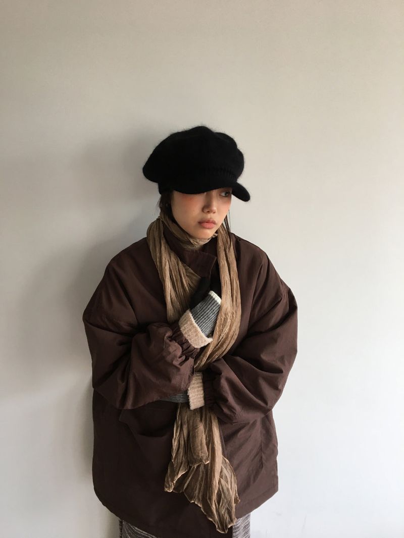 Angora Knit Beret (3color)