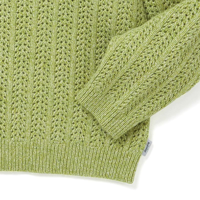 Express Holiday Mix Knit_Lime