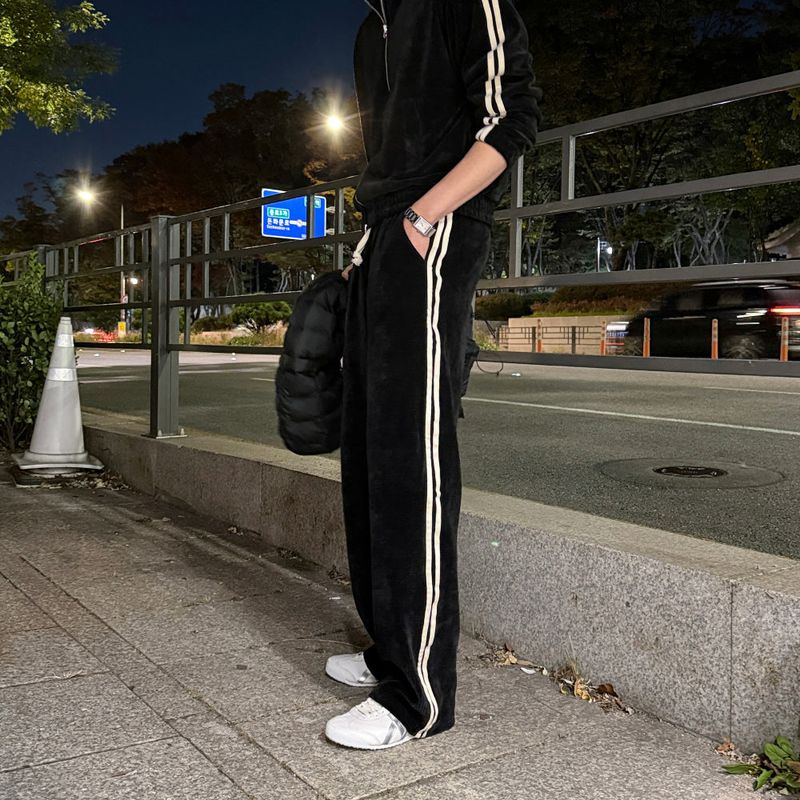 LMN Munt Beloa Wide Track Pants (3 colors)