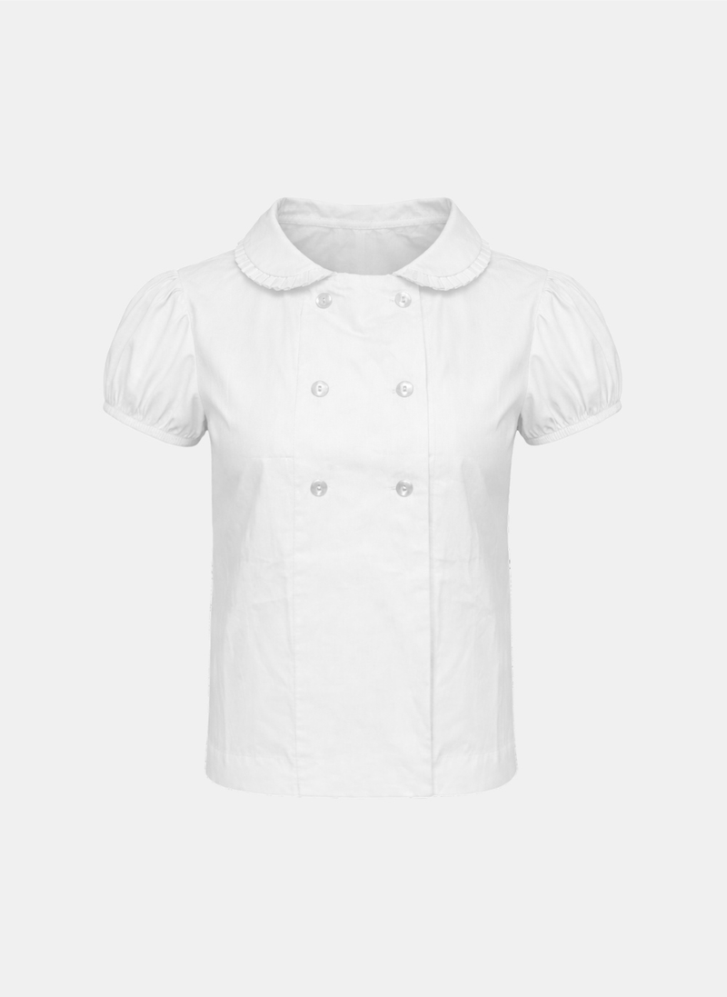 Vira Round Collar Blouse